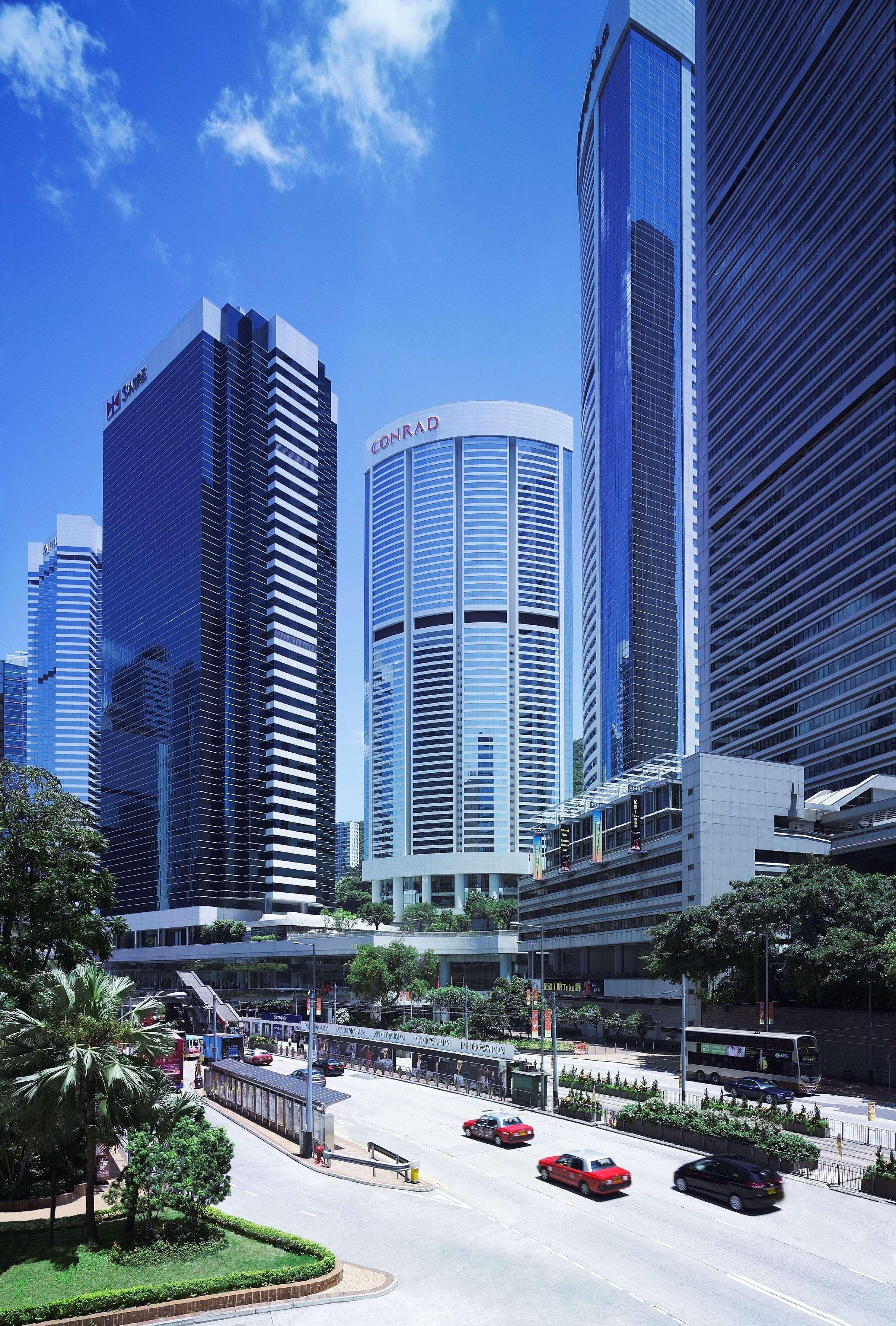 Hotel Conrad Hong Kong Exterior foto