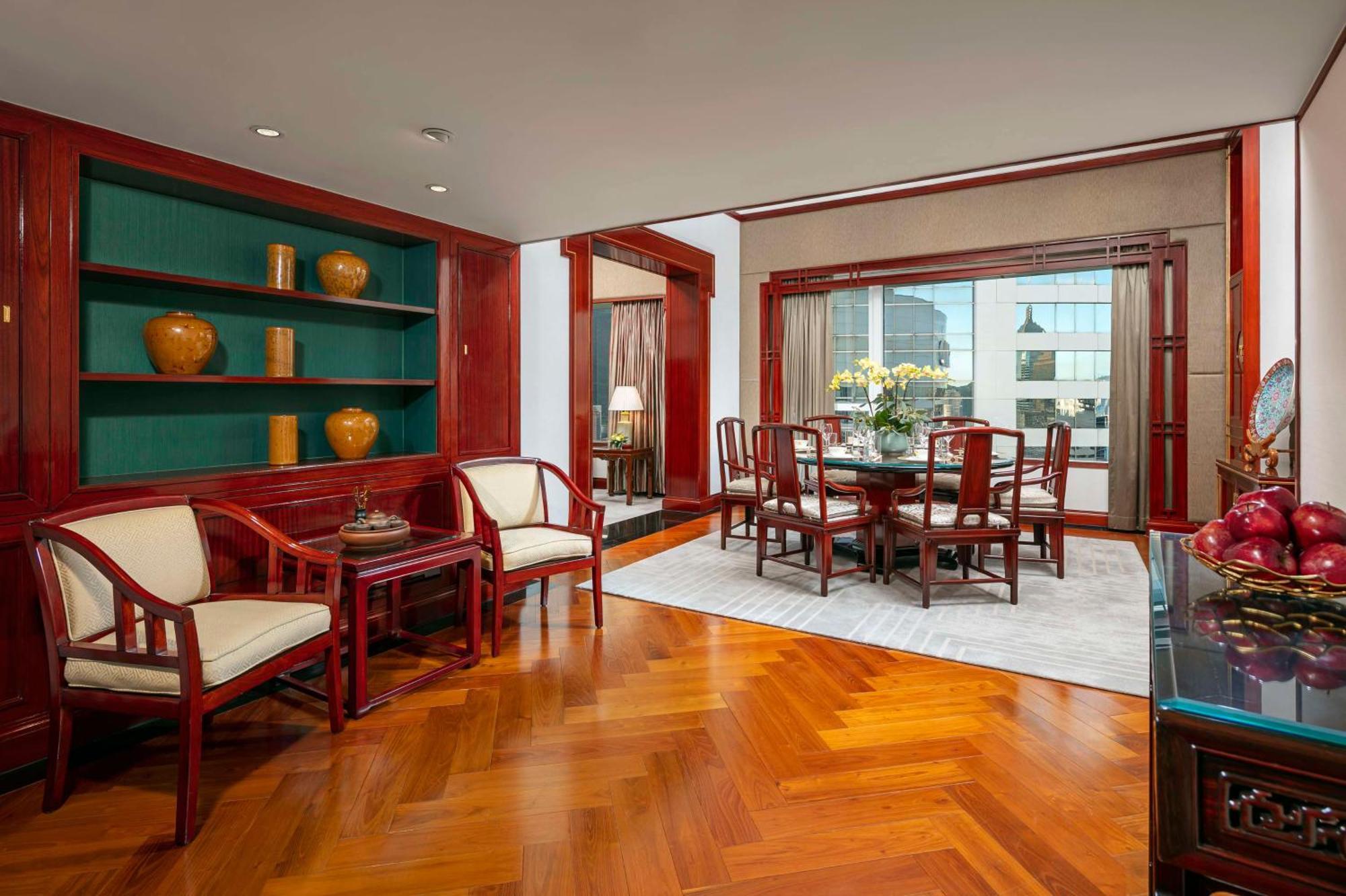 Hotel Conrad Hong Kong Exterior foto