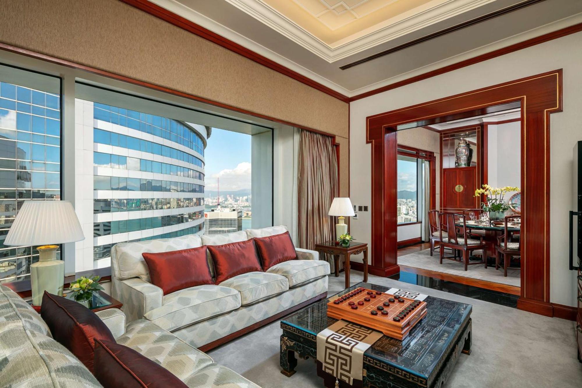 Hotel Conrad Hong Kong Exterior foto