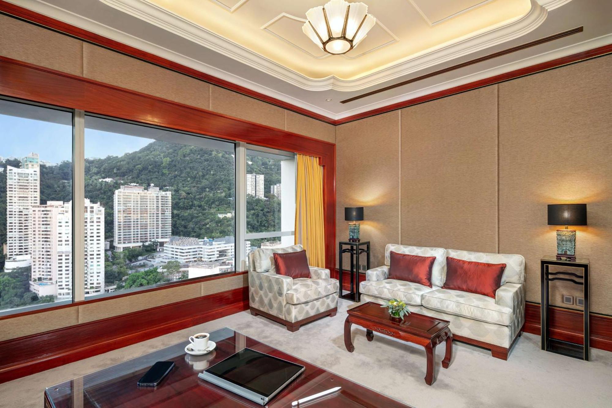 Hotel Conrad Hong Kong Exterior foto