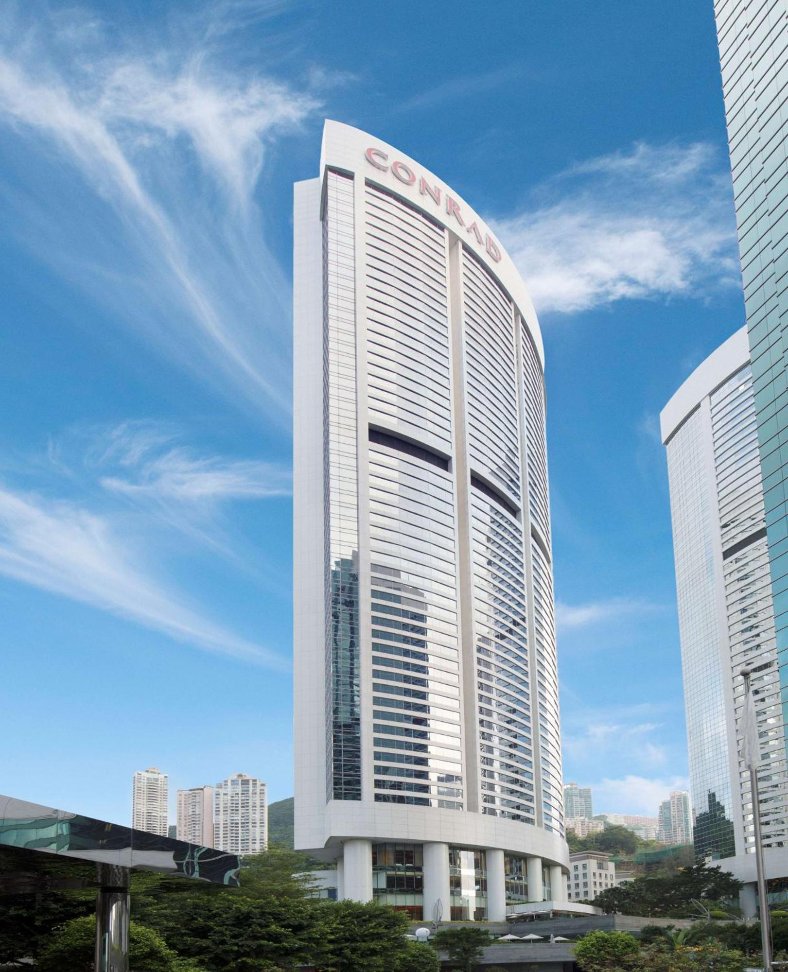 Hotel Conrad Hong Kong Exterior foto